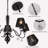  5 - Light Farmhouse Boho Dimmable Crystal Chandelier