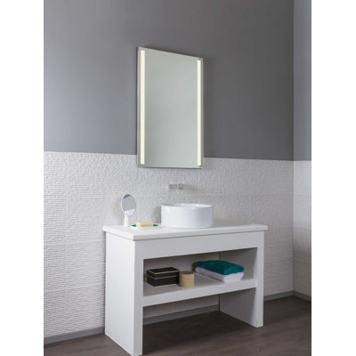 Avlon Flat Lighted Wall Mirror