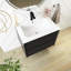 Meuble-lavabo mural 24 po avec lavabo en céramique