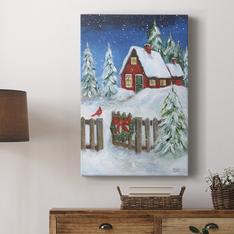 Cozy Christmas - galerie Cavas sur mesure, H 36 po x l 24 po