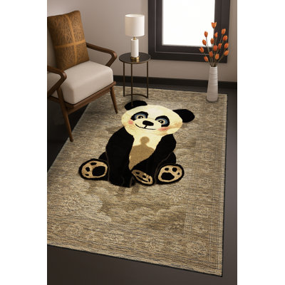 Tapis tissé à la crème Mosso