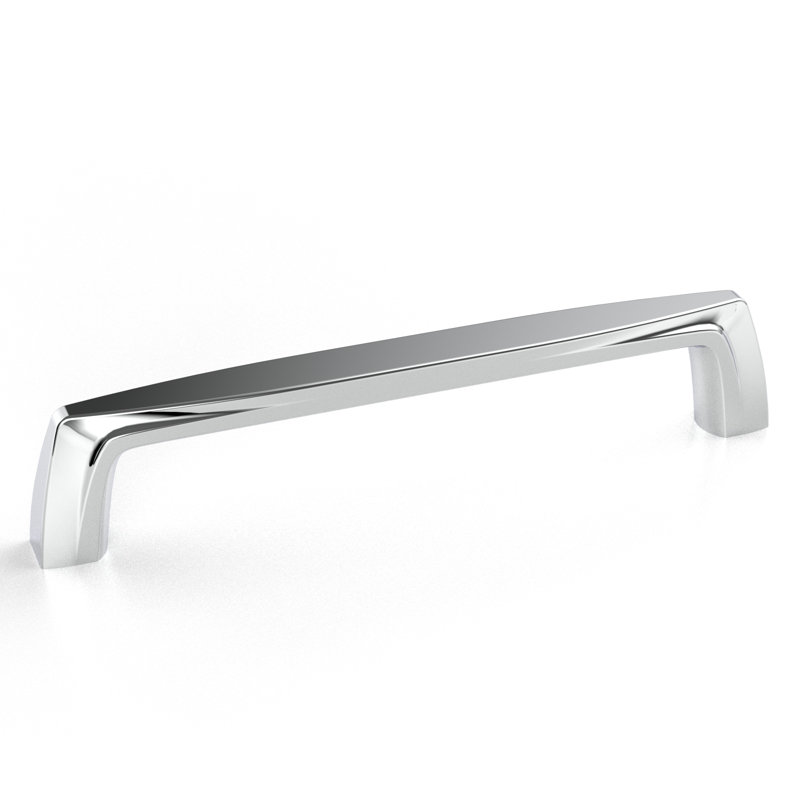 Poignée de porte et de tiroir Eden, 5, Chrome poli, 10