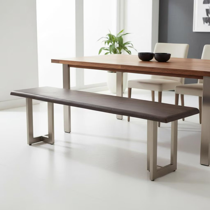 Jisele Solid Wood Bench