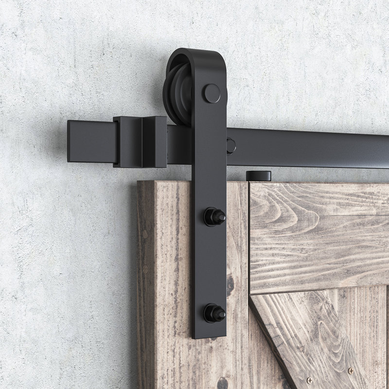 Classic Design Sliding Standard Double Barn Door Hardware Kit (Not Include Door), 60 in.