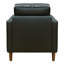 Fauteuil en cuir fleur l 32 po Armonni-690955706