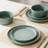 Earth & Clay Amber 12-Piece Dinnerware Set Stoneware-108989340