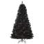 Sapin de Noël artificiel illuminé 7 pi avec branches réalistes et 1346 pointes, style Halloween