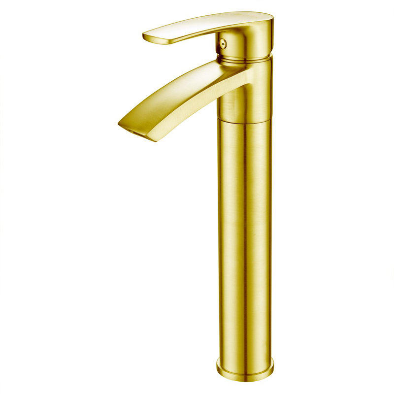 Ariana Vessel Sink Faucet Bathroom Faucet, Brushed Gold