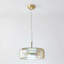 Luminaire suspendu 1 lumière DEL en verre