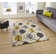 Hong Kong area rug Hand Tufted Rectangle Grey/Yellow