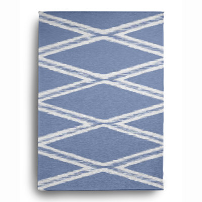 Chenille Geometric Indoor Rug