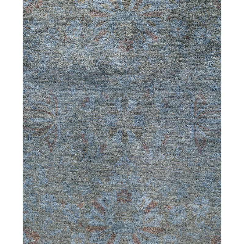 Overdyed One-of-a-Kind 12' 3" X 15' 8" Hand Knotted Area Rug