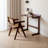 Black walnut solid wood all-wood study desk