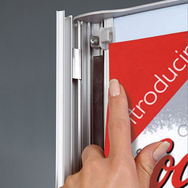 Convex Box Poster Display, 24.24" H x 19.54" W