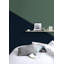 Papier peint adhésif autocollant amovible vert émeraude matte 16 po x 393,7 po