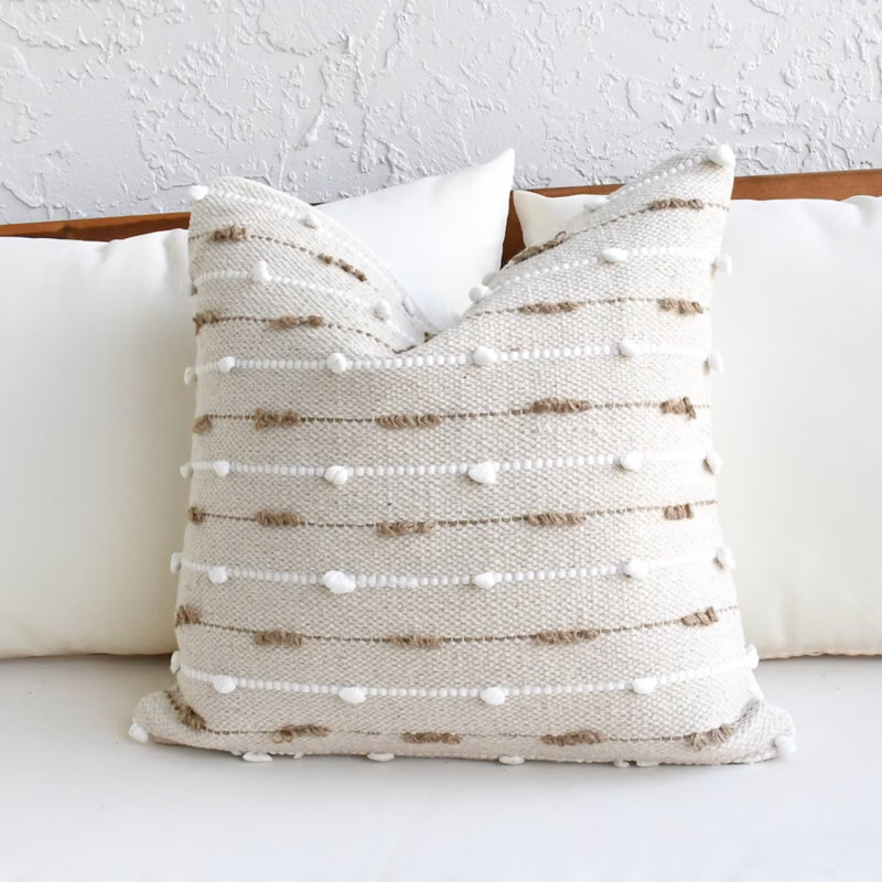 India Chic 100% Cotton Pillow Cover, Square 24"