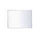 Sabine Metal Rectangle Wall Mirror