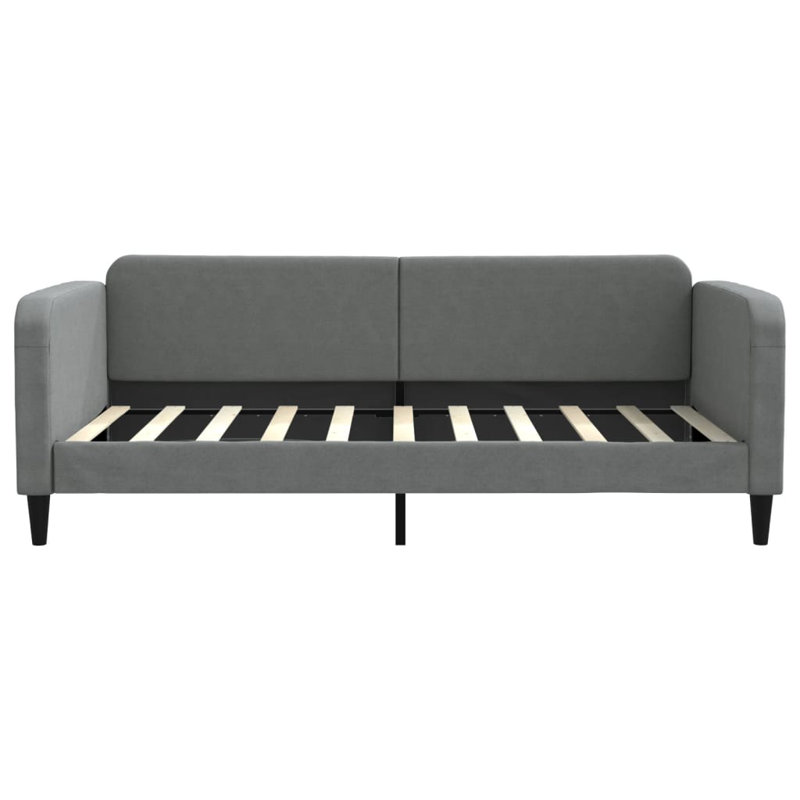 Upholstered Daybed,  Dark Gray