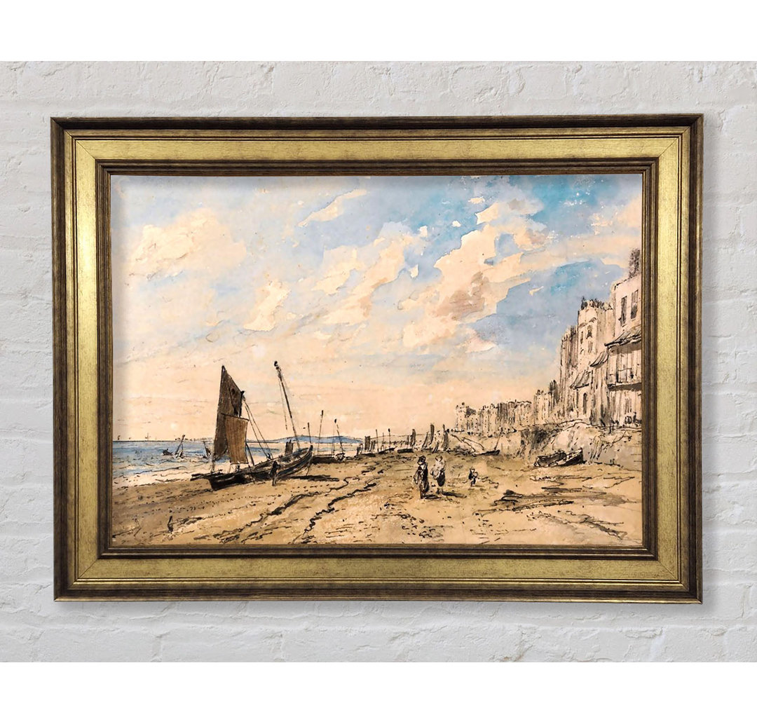 Constable Brighton Beach - Einzelner Bilderrahmen Kunstdrucke