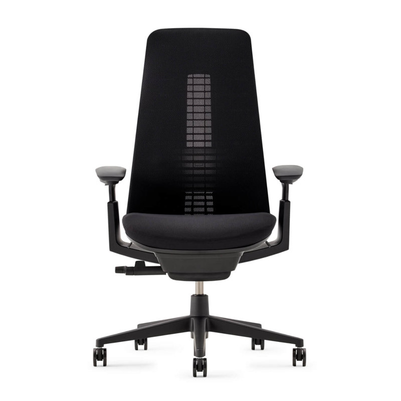 Haworth Fern Mesh Task Chair, Yes, Coal