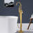Single Handle Floor Mounted Tub Faucet with Handshower-57951682