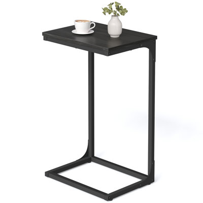 C-shaped End Table