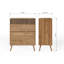 75 cm W Chest of 4 Drawers