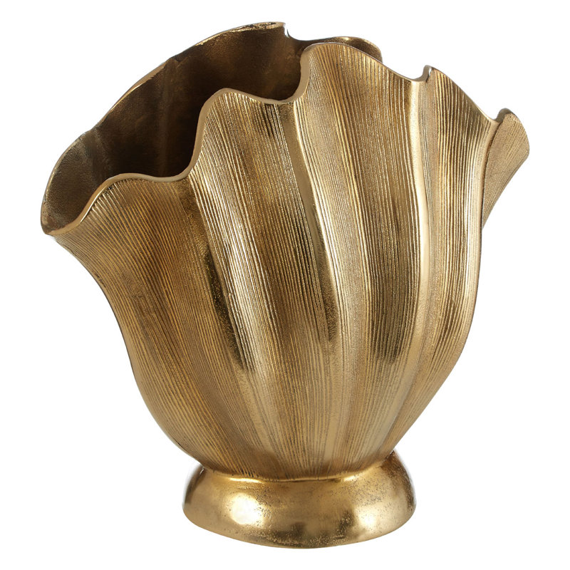 Lyly Metal Table Vase, 39cm H x 24cm W x 40cm D