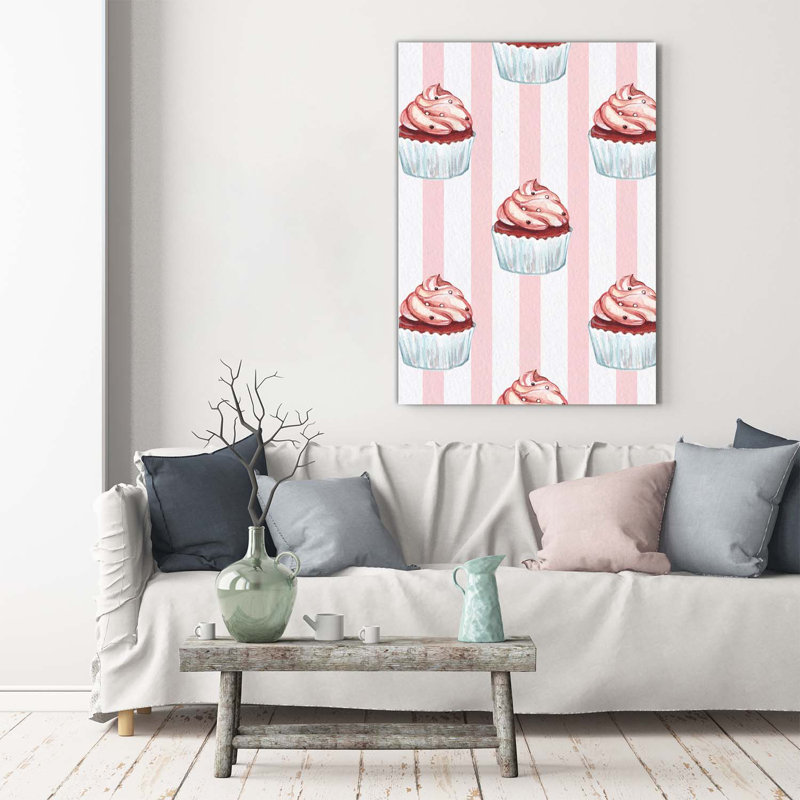 Cupcakes - Wrapped Canvas Print