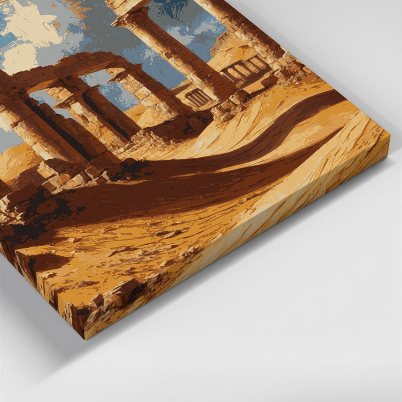 Art mural sur toile Sci Fi Desert, H 11 po x l 14 po