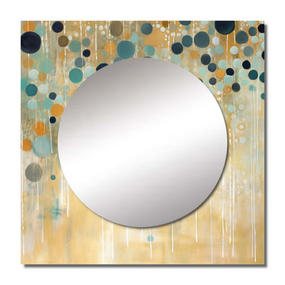 Aleona - I'll Take It Under Consideration VIII Minimalism Large Square Mirror For Wall Art Decor