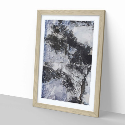 Torn in Abstract - Picture Frame Graphic Art Print