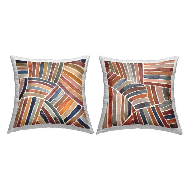 Ensemble de coussins d'extérieur 2 pièces