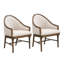 Chaises de salle à manger rembourrées Reuben