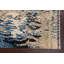 Tapis en laine fait à la main à motif végétal abstrait 3 x 5