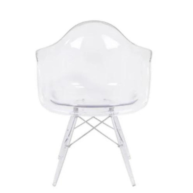 Fauteuil baquet transparent