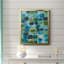 Earthy Plexus II, toile encadrée de qualité supérieure - prête à être accrochée-902676822-902676817