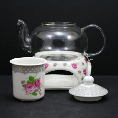 Bone China Teacup and Saucer
