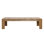 Zahara 57" Outdoor Teak Wood Coffee Table, Natural