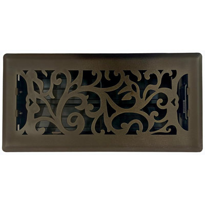 Sierra Grates Floral Metallic Bronze