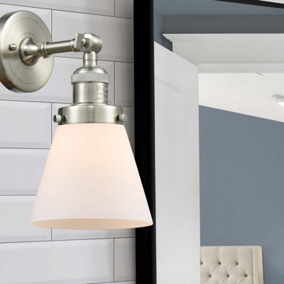 Cone 1 Light Sconce