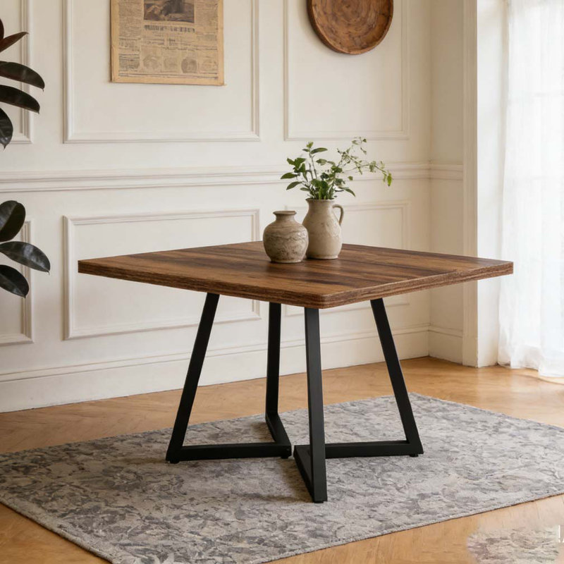 Square Dining Table,Wood Kitchen Table