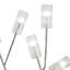 Lampe sur pied à branches en nickel 66,5 po Eralia