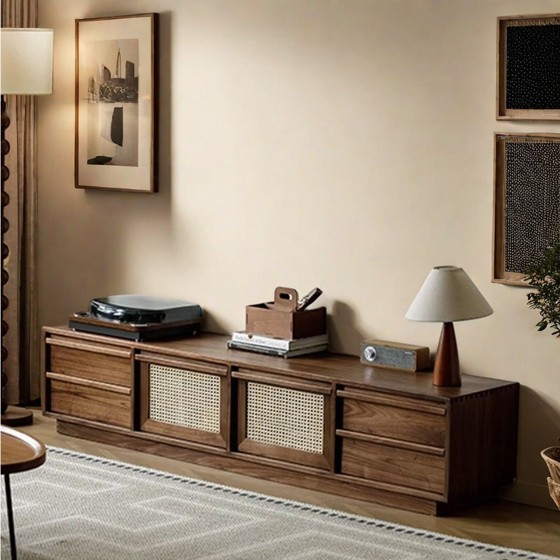 Medieval style TV cabinet
