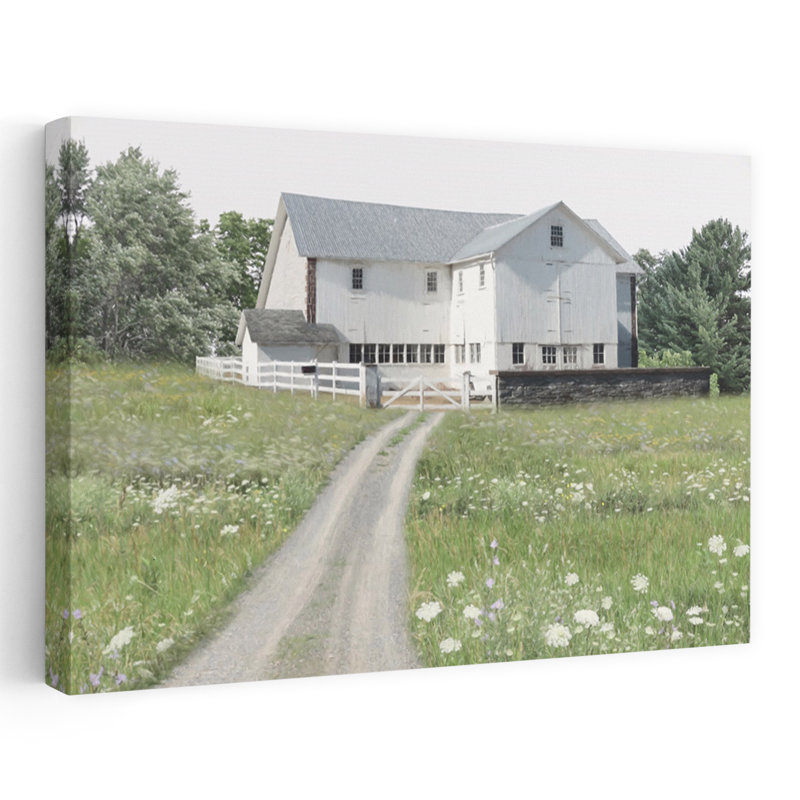 Après-midi champêtre - Photographie contemporaine, paysage de ferme, H 32 po x l 48 po