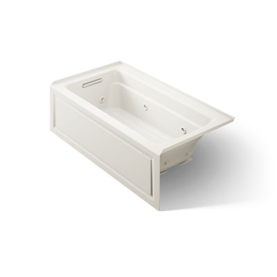 Archer® Alcove 60" L x 32" W Whirlpool Bathtub