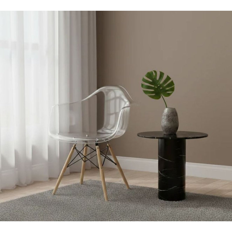 Chaise de salle à manger en plastique, Acrylique