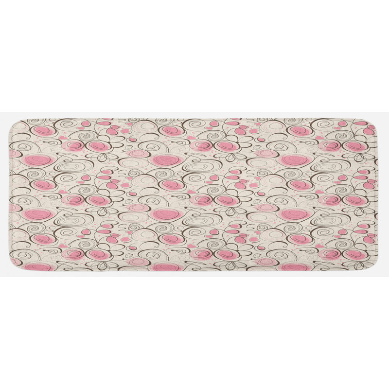 Tapis de cuisine Rose