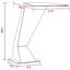 Fontaine de piscine Garlough vidaXL, fabrication en acier inoxydable 304, résistante au chlore-894861933