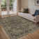 Stella Machine Washable Oriental Area Rug With Non-Slip Backing